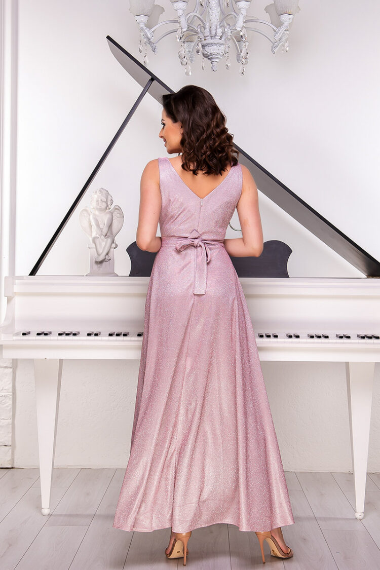 Вечернее платье 8135e Розовый