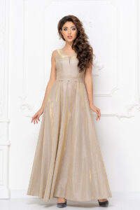 Вечернее платье 8135e Золотой