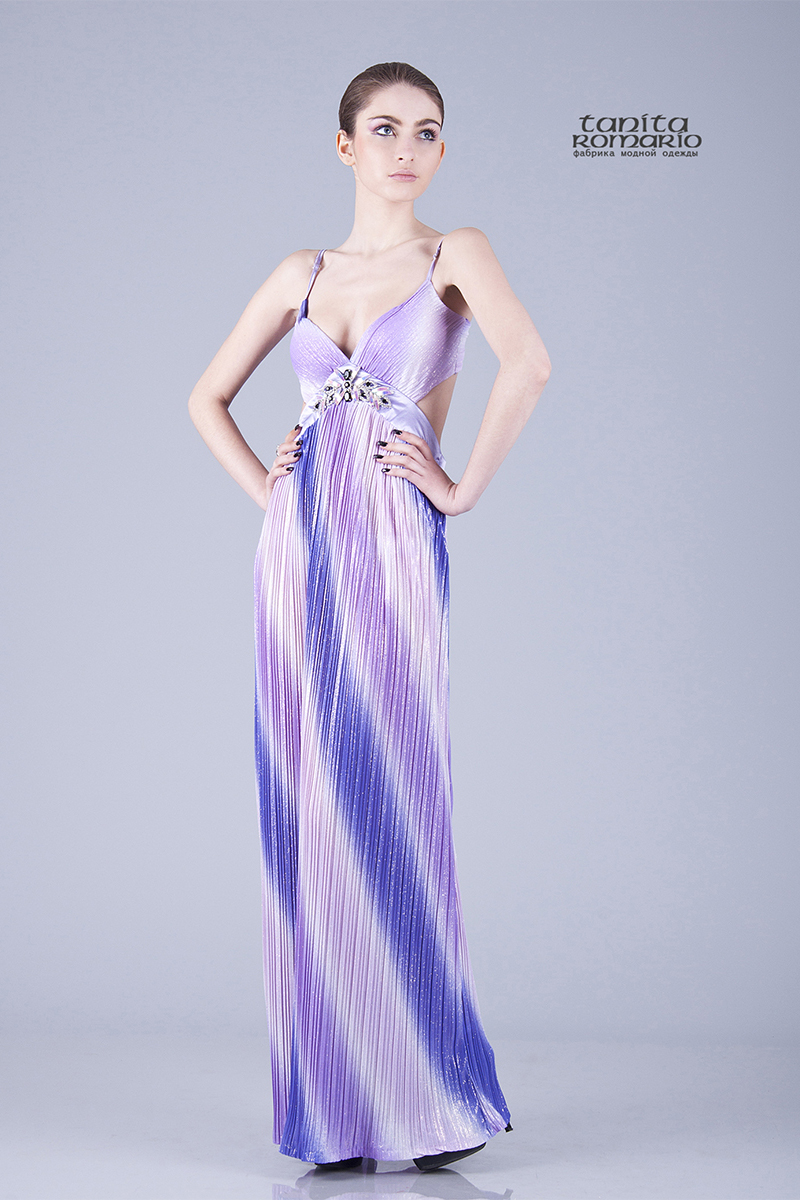 Вечернее платье 2046e Фиолетовый
