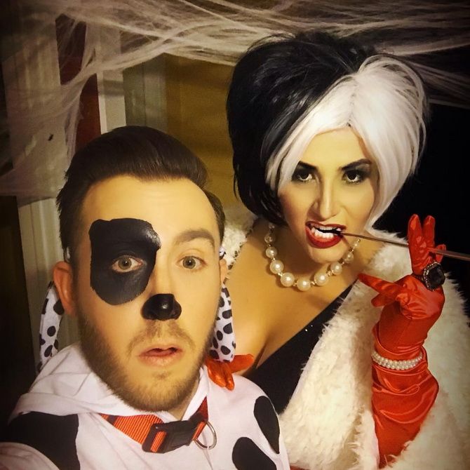 найкращі варіанти парних нарядів на Хелловін