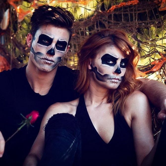 найкращі варіанти парних нарядів на Хелловін