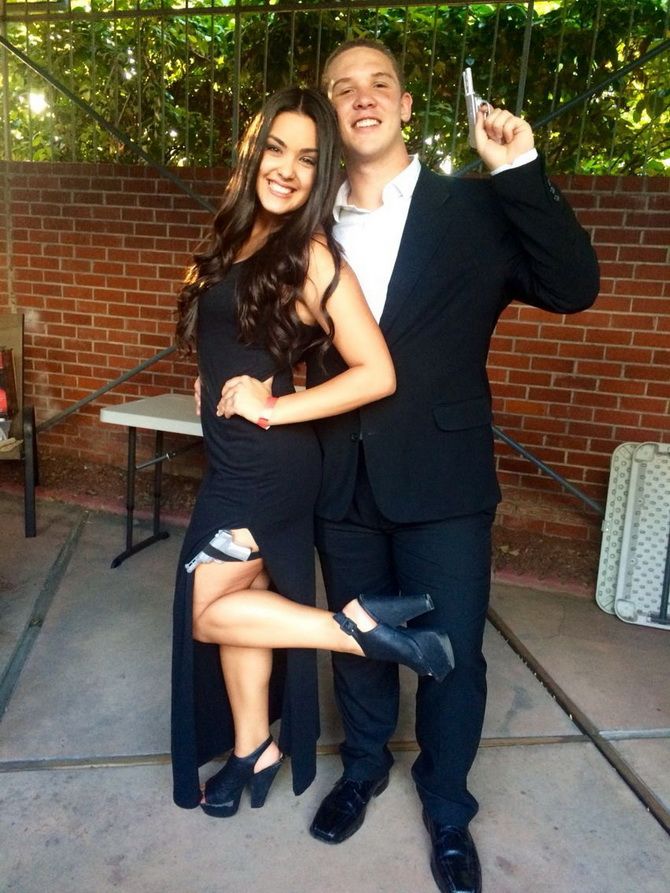 лучшие варианты парных нарядов на Хэллоуин