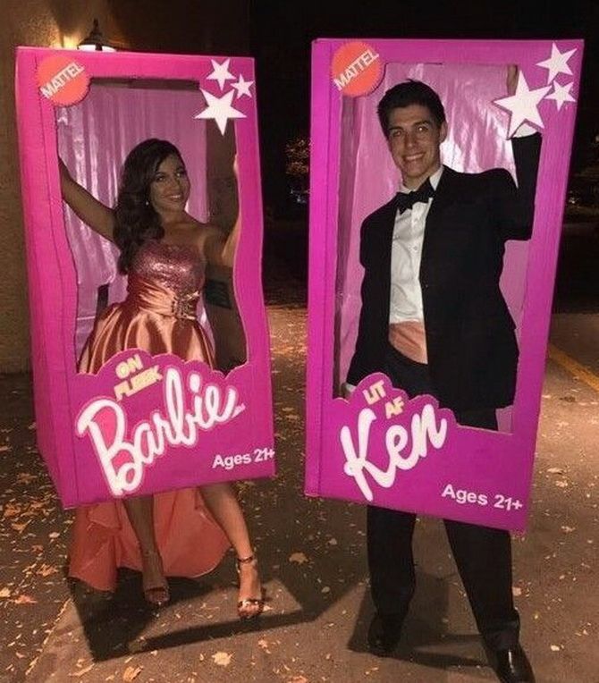 лучшие варианты парных нарядов на Хэллоуин