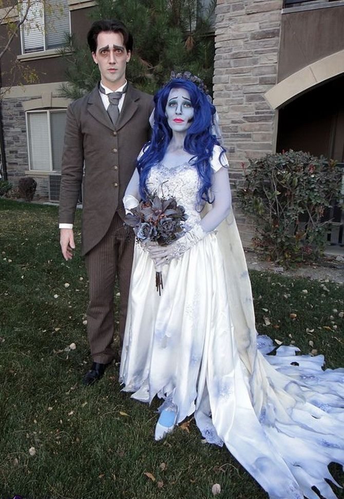 найкращі варіанти парних нарядів на Хелловін