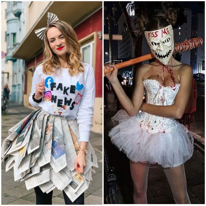 Фотографии самых страшных костюмов на Хэллоуин