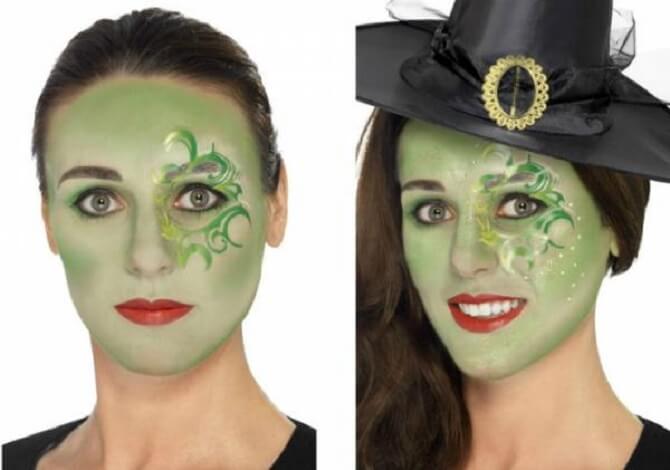 Макияж ведьмы на Хэллоуин: топ-40+ крутых идей для девушек и детей, фото 20