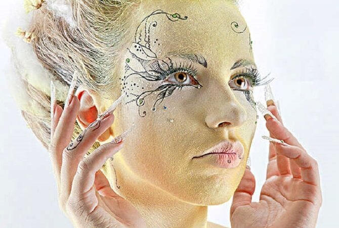  Макияж ведьмы на Хэллоуин идеи макияжа 31