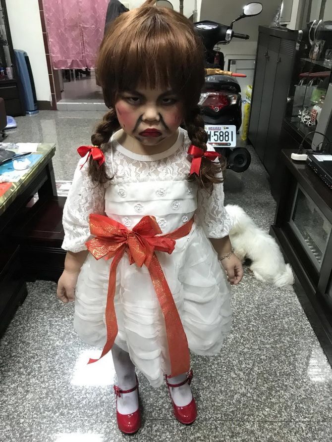 Образ куклы на Хэллоуин
