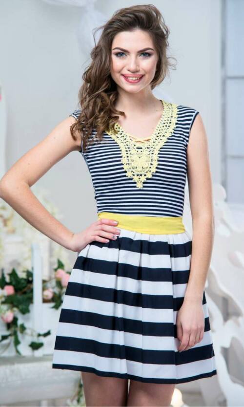 Повсякденне плаття 5121 Жовтий