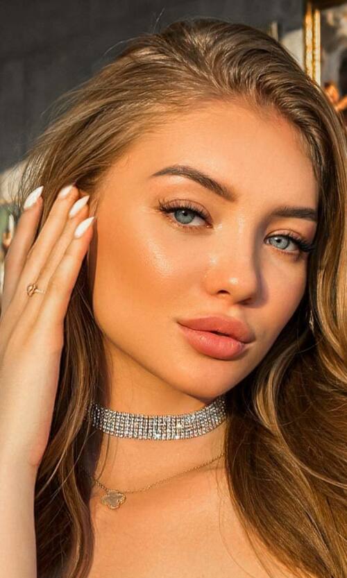 Чокер Бижутерия Сияющие Стразы 23525 Серебристый