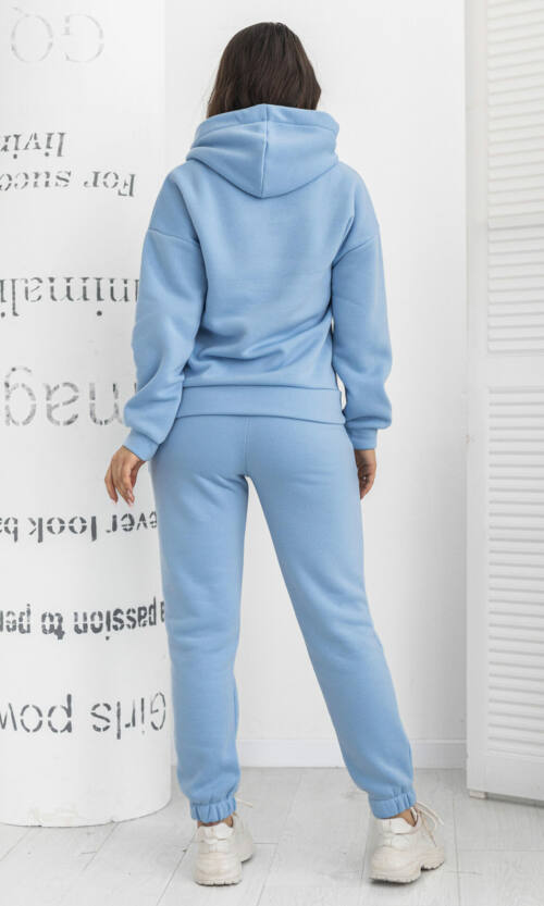 Спортивний Костюм Тринитка Premium 22083 Блакитний