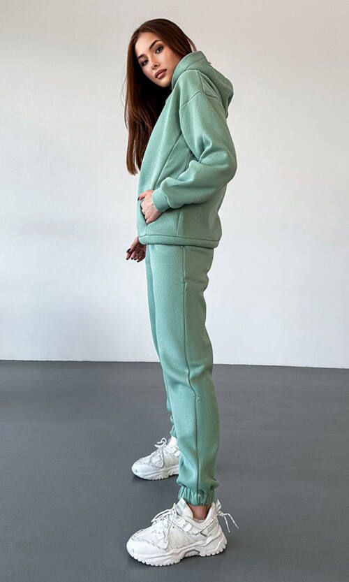 Спортивний Костюм Тринитка Premium 22083 Оливковий