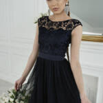 Коктейльна Сукня “Mystical Fog” 22043 Синя