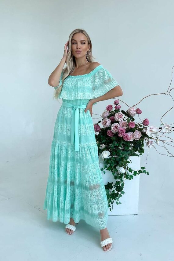 Літня сукня “Mint Delight” 21075 М’ята