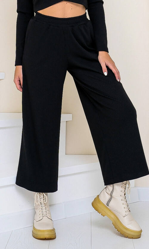 Кюлоти Трикотаж "Мустанг" Кишені 21106 Чорний