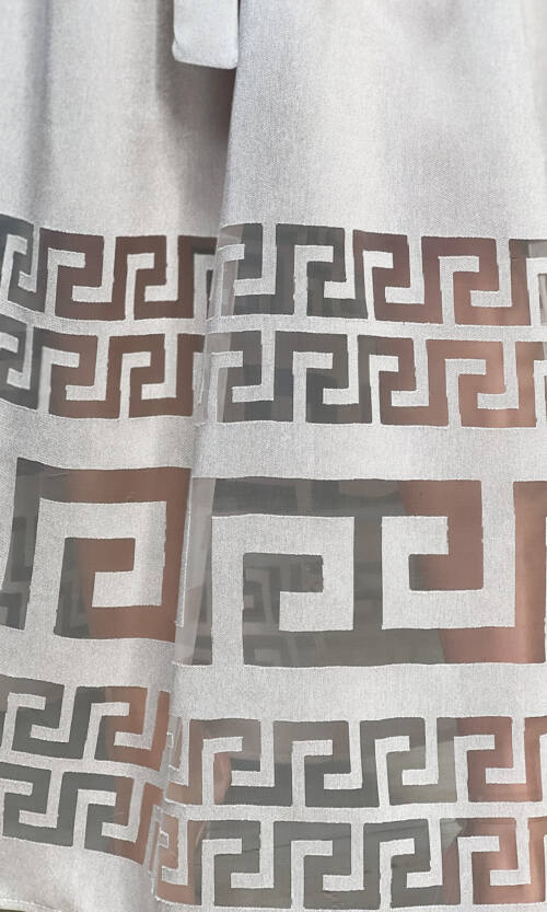 Літня Сукня Льон Органза 22042 Бежева