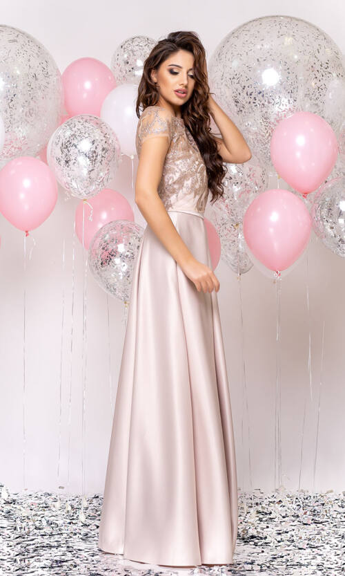 Вечірня сукня Атлас Гліттер 20020 Фрезова