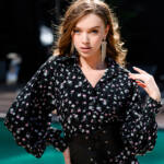 Стильна Сукня Софт Принт 23022 Чорна