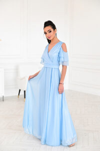 Вечірня сукня 23012 Блакитний