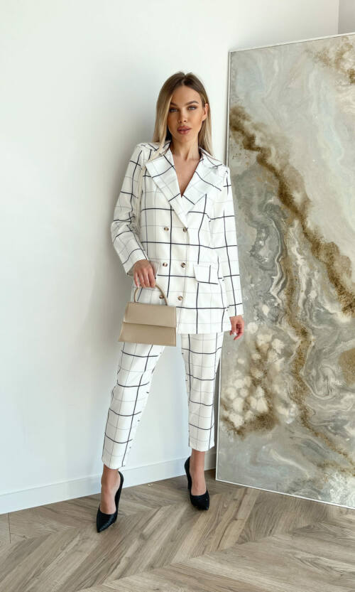 Костюм Urban Suit Chic 21044 Молочный