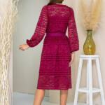 Коктейльна Сукня Ажурний Гіпюр 21124 Марсала