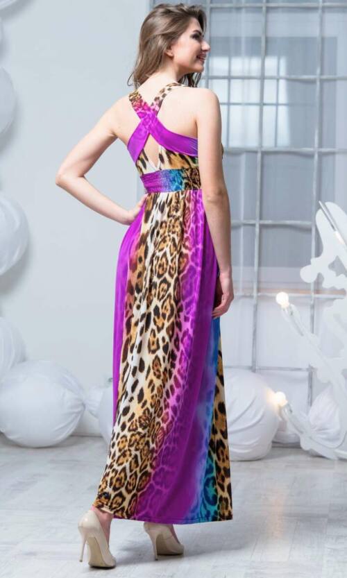 Повсякденне плаття 4136e Фіолетовий