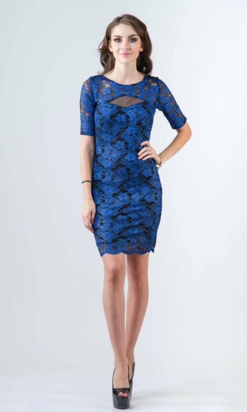 Коктейльне плаття 7159e Електрик