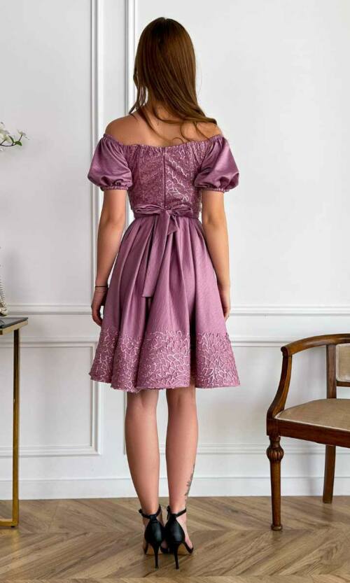 Коктейльна Сукня Алмазний блиск 24035 Фрезова