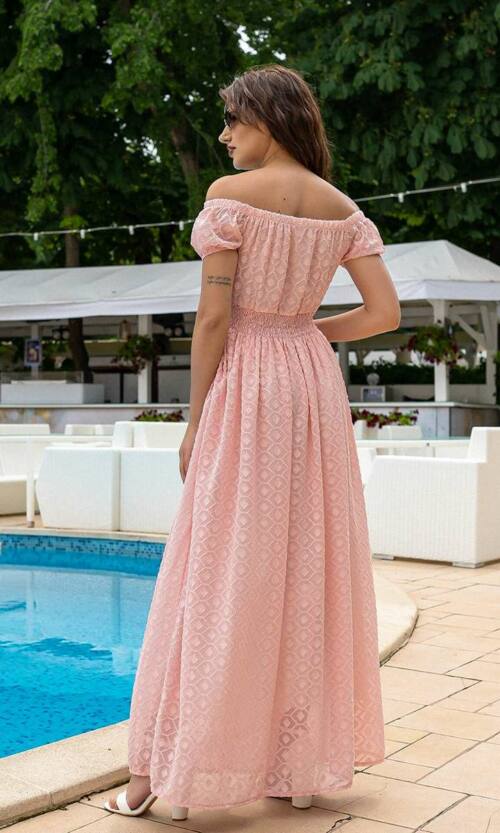 Літня сукня з відкритими плечима 21069 Фрезова