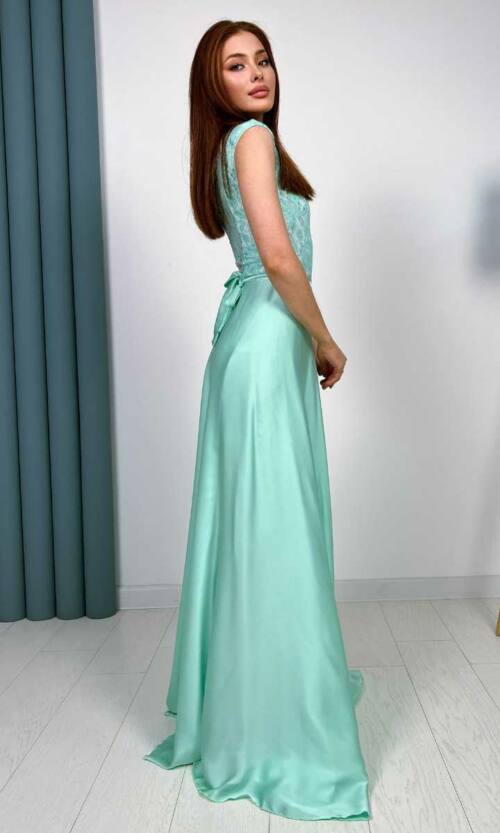 Вечірня сукня 6090 М'ятний