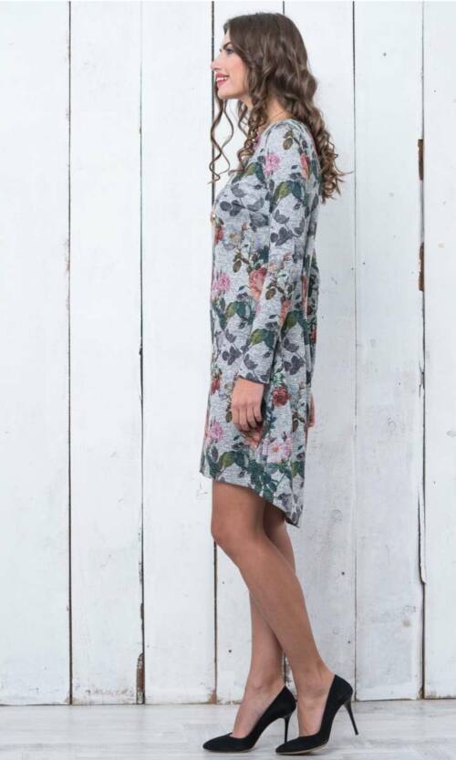 Повсякденне плаття 6220e Сірий