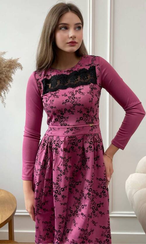 Повсякденне плаття 7238e Фуксія