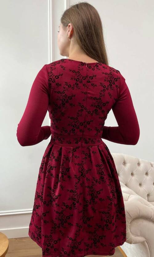 Повсякденне плаття 7238e Бордо