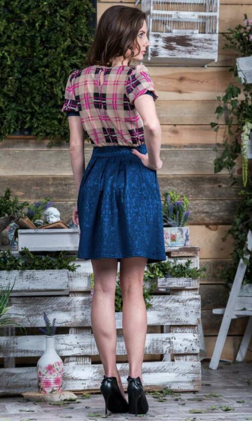 Повсякденне плаття 5078e Бежевий