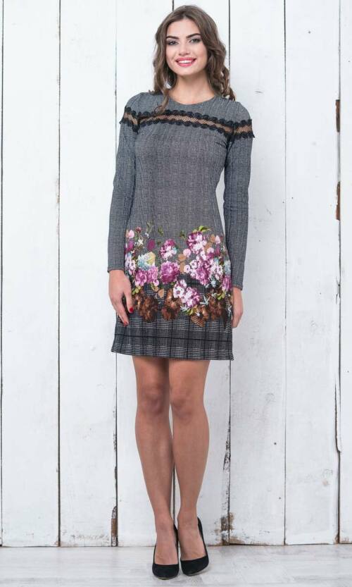 Повсякденне плаття 5304e Рожевий