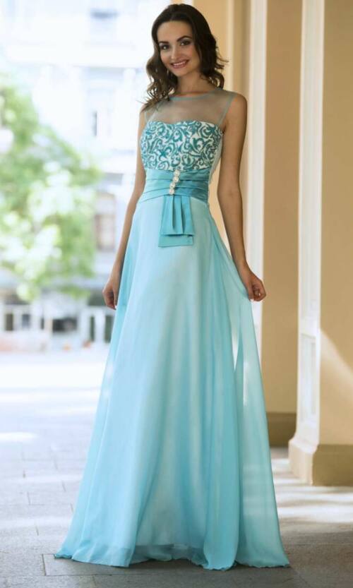 Повсякденне плаття 5038e Блакитний