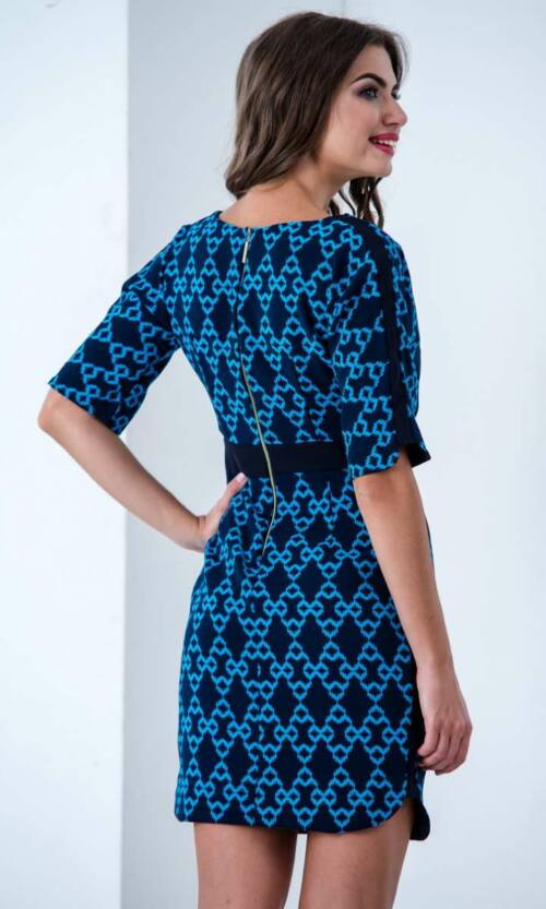 Повсякденне плаття 6196e Блакитний