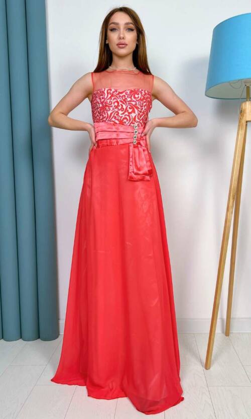 Повсякденне плаття 5038e Рожевий