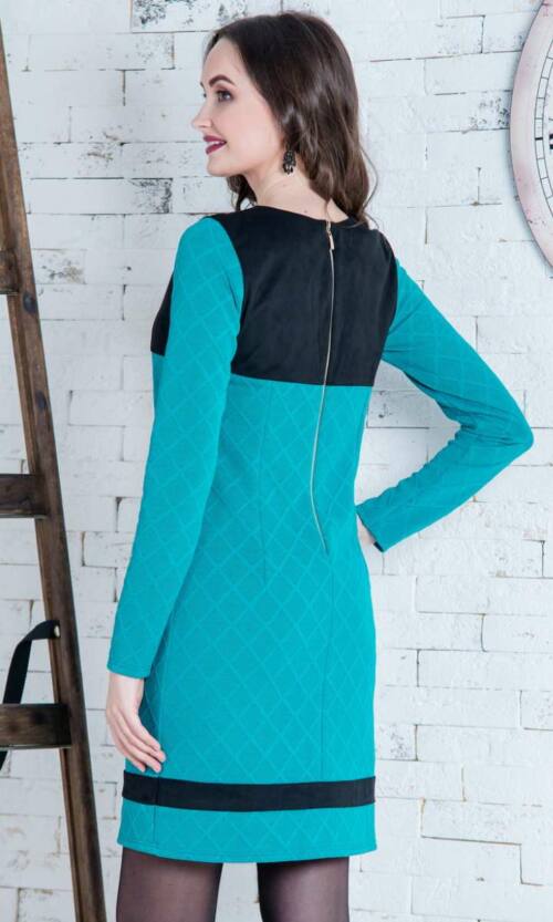 Повсякденне плаття 6235e Бірюза