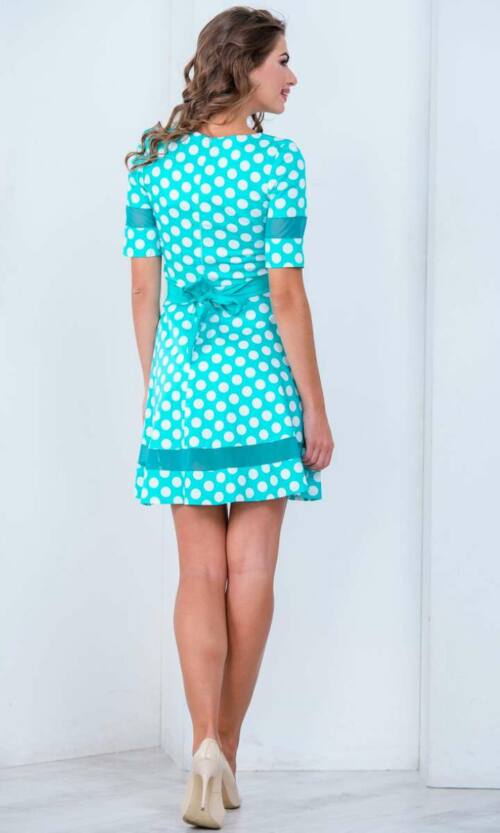 Повсякденне плаття 6036e Бірюза