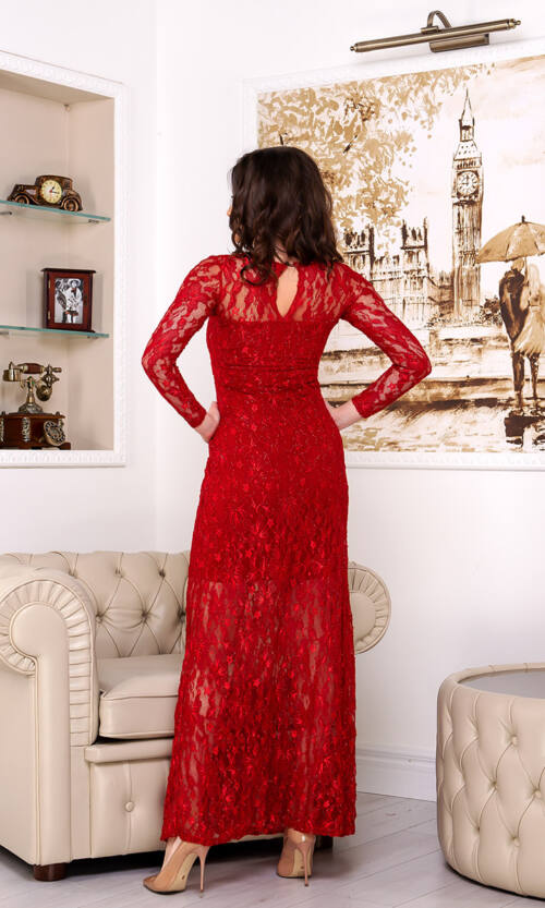 Вечірня сукня 4378e Червоний