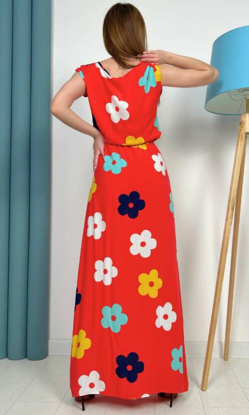 Повсякденне плаття 5119e Червоний