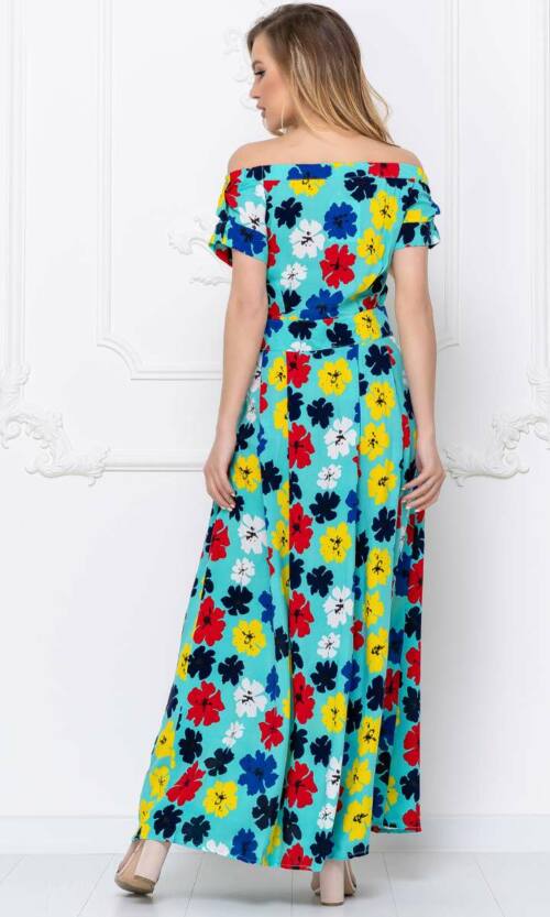 Повсякденне плаття 5143e М'ятний