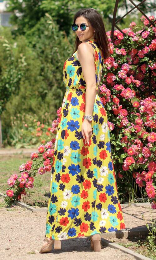 Повсякденне плаття 5111e Жовтий