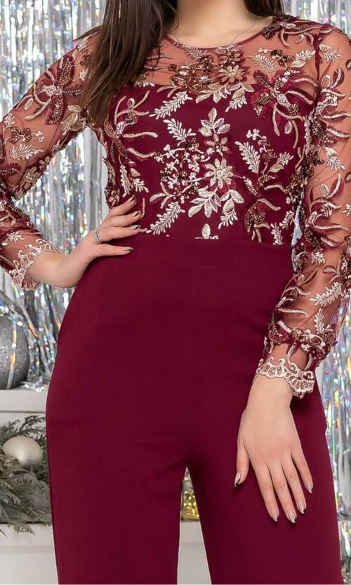 Комбінезон 9254e Бордо