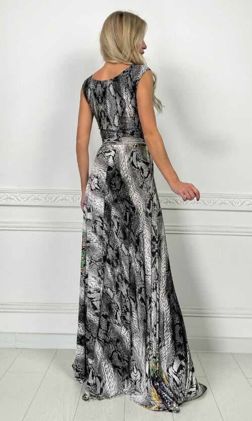Вечірня сукня 5105e Сірий