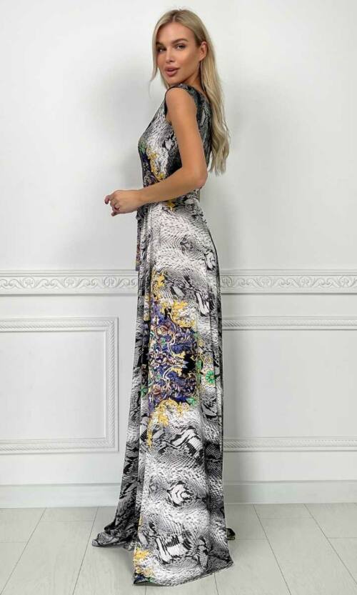 Вечірня сукня 5105e Сірий