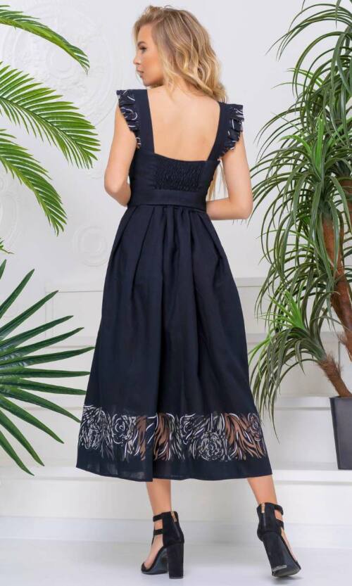 Повсякденне плаття 20083e Чорний