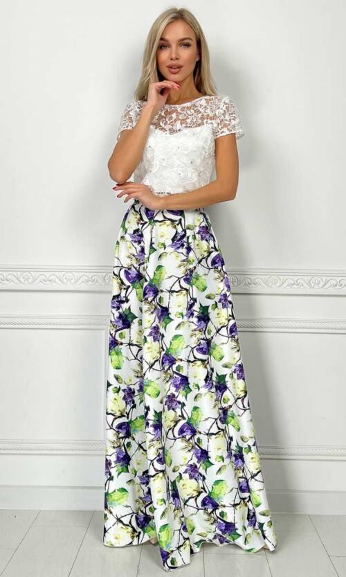 Вечірня сукня 7116e Бузковий