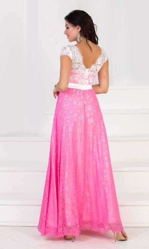 Вечірня сукня 6018e Рожевий